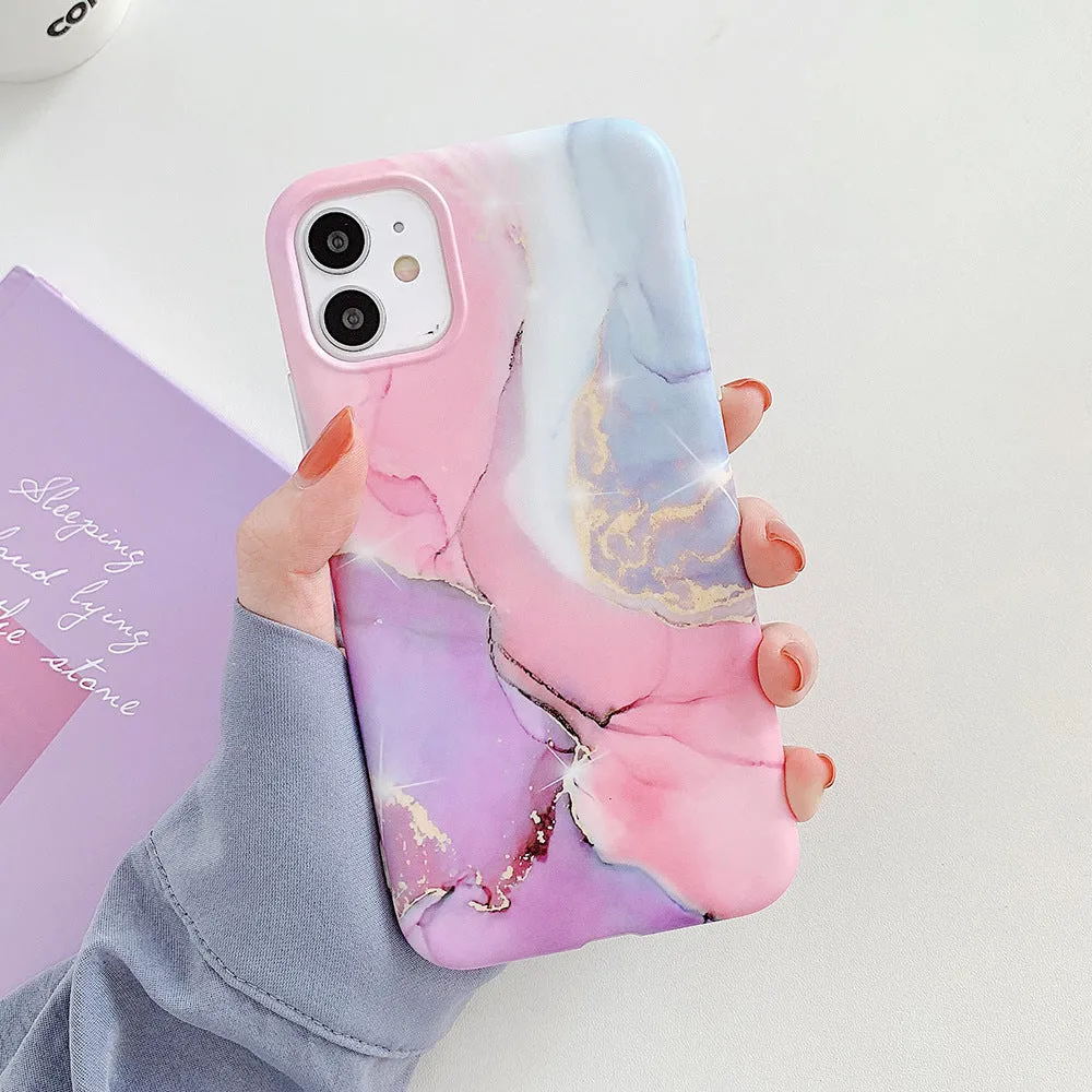 Marble phone case protective cover