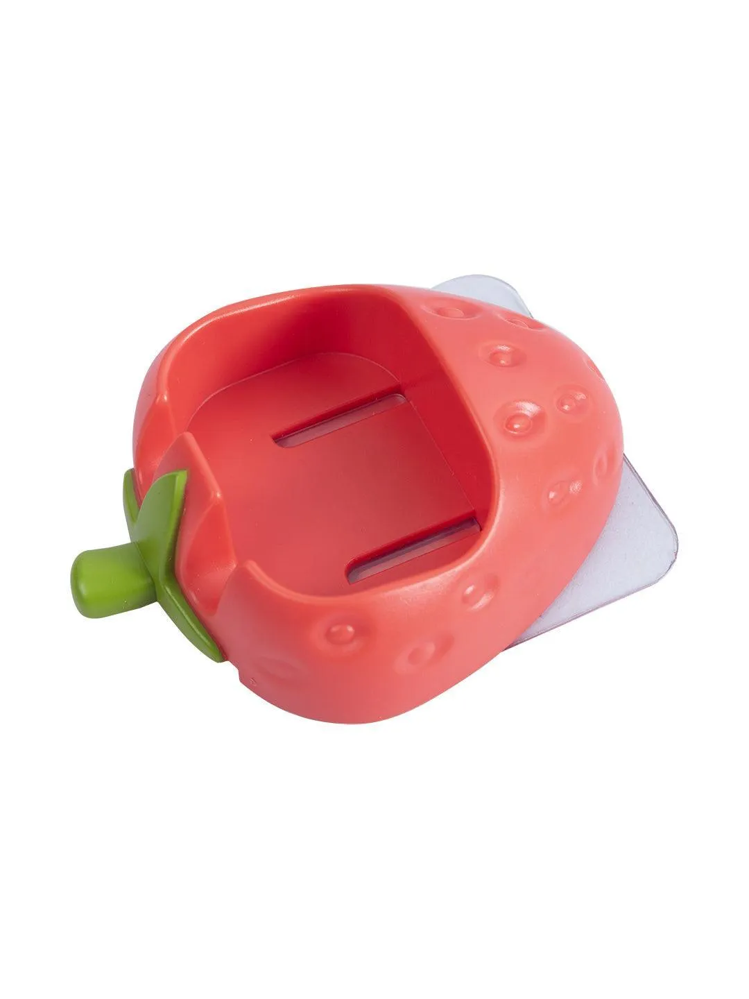 Market99 Toothbrush Holder, Strawberry, Light Red, Plastic