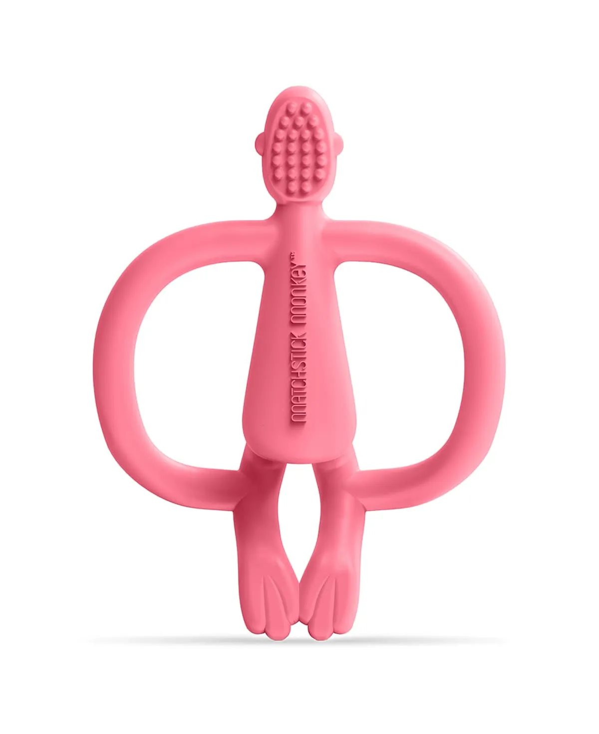 Matchstick Monkey Monkey Teether - Pink