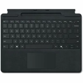 Microsoft Keyboard/Cover Case Microsoft Surface Pro Tablet - Black