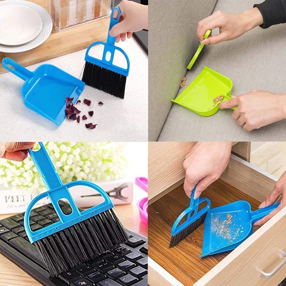 Mini Dustpan with Handy brush Supdi with Brush Broom Set for Multipurpose Cleaning