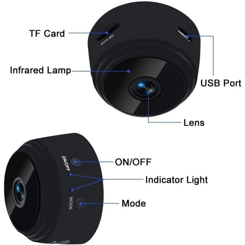 Mini WiFi Wireless Hidden Camera