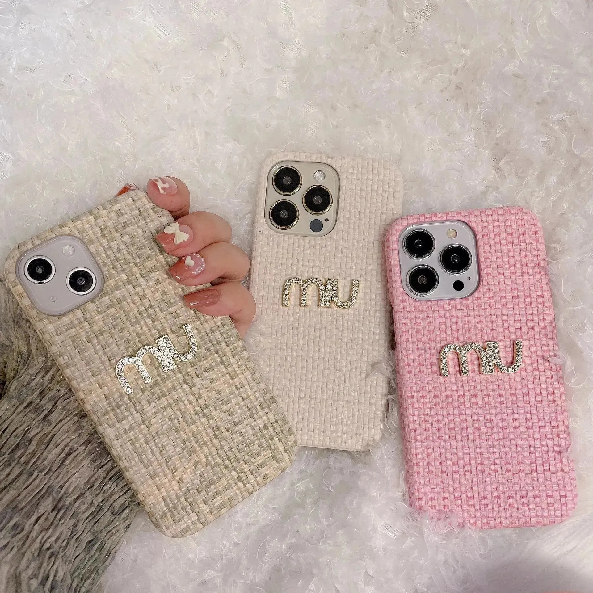 miux2 Woven Designer Phone Case (For iPhones)