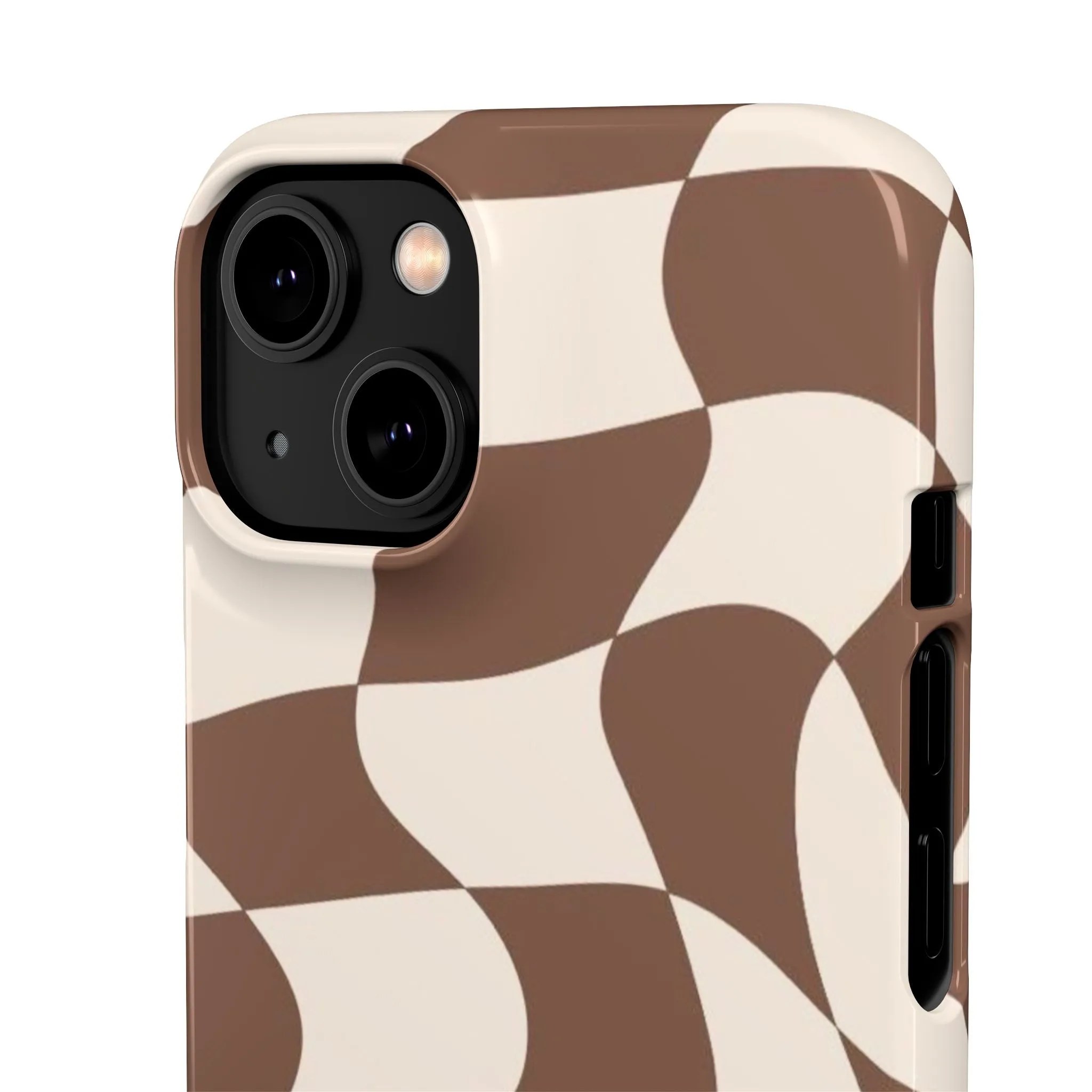 Mocha Mirage Snap iPhone Cases