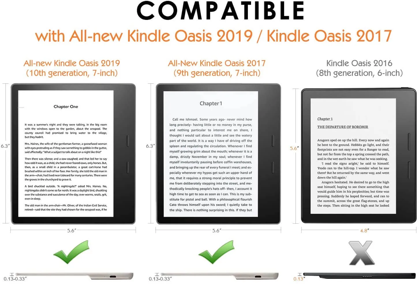 MoKo Case for Kindle Oasis