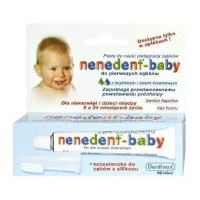 NENEDENT-BABY toothpaste   silicone brush for children