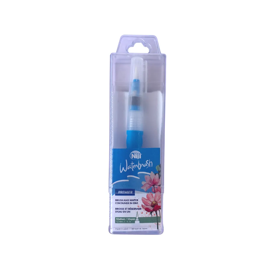 Niji Premier Waterbrush, Medium (KWBP12)