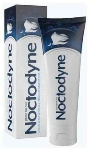 Noctodyne toothpaste, sodium fluoride and ginger root extract