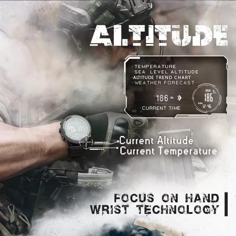 NORTH EDGE APACHE Men Digital Watch: Elevate Your Outdoor Adventures!