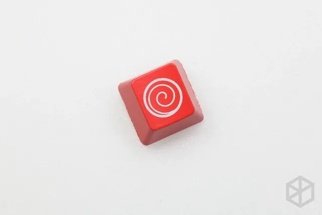 Novelty Shine Through Keycaps ABS Etched black red esc The Sharingan NARUTO Sasuke Naruto Kakashi Sakura Konohagakure