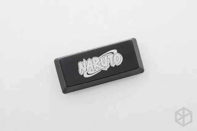 Novelty Shine Through Keycaps ABS Etched black red esc The Sharingan NARUTO Sasuke Naruto Kakashi Sakura Konohagakure