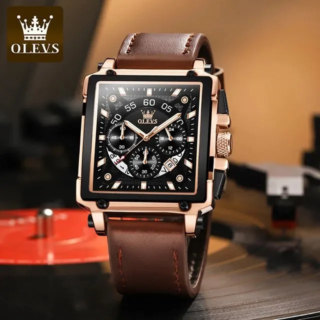 OLEVS Chronograph Watch for Men Square X7341246