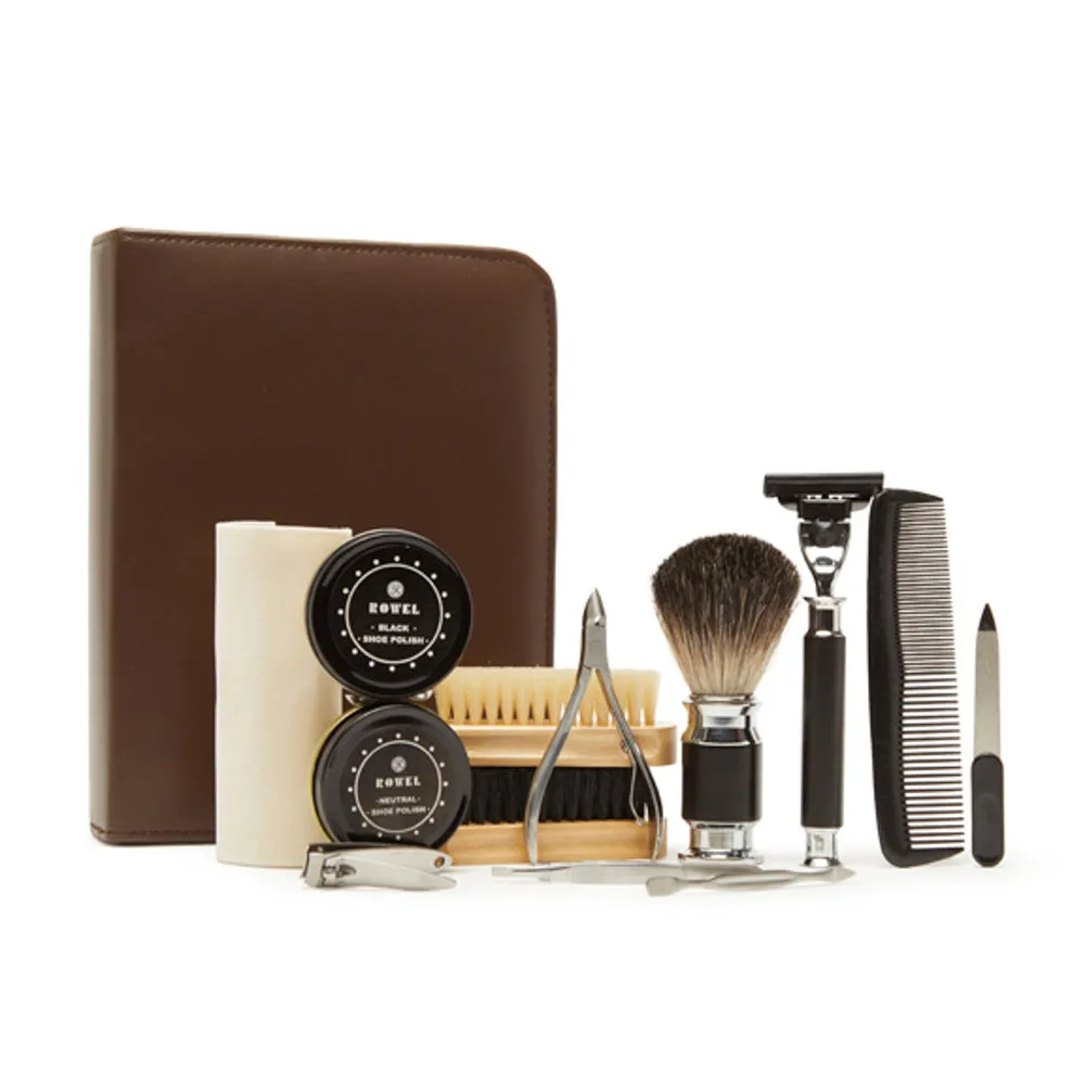 On the Go Grooming and Shoe-Shine Kit