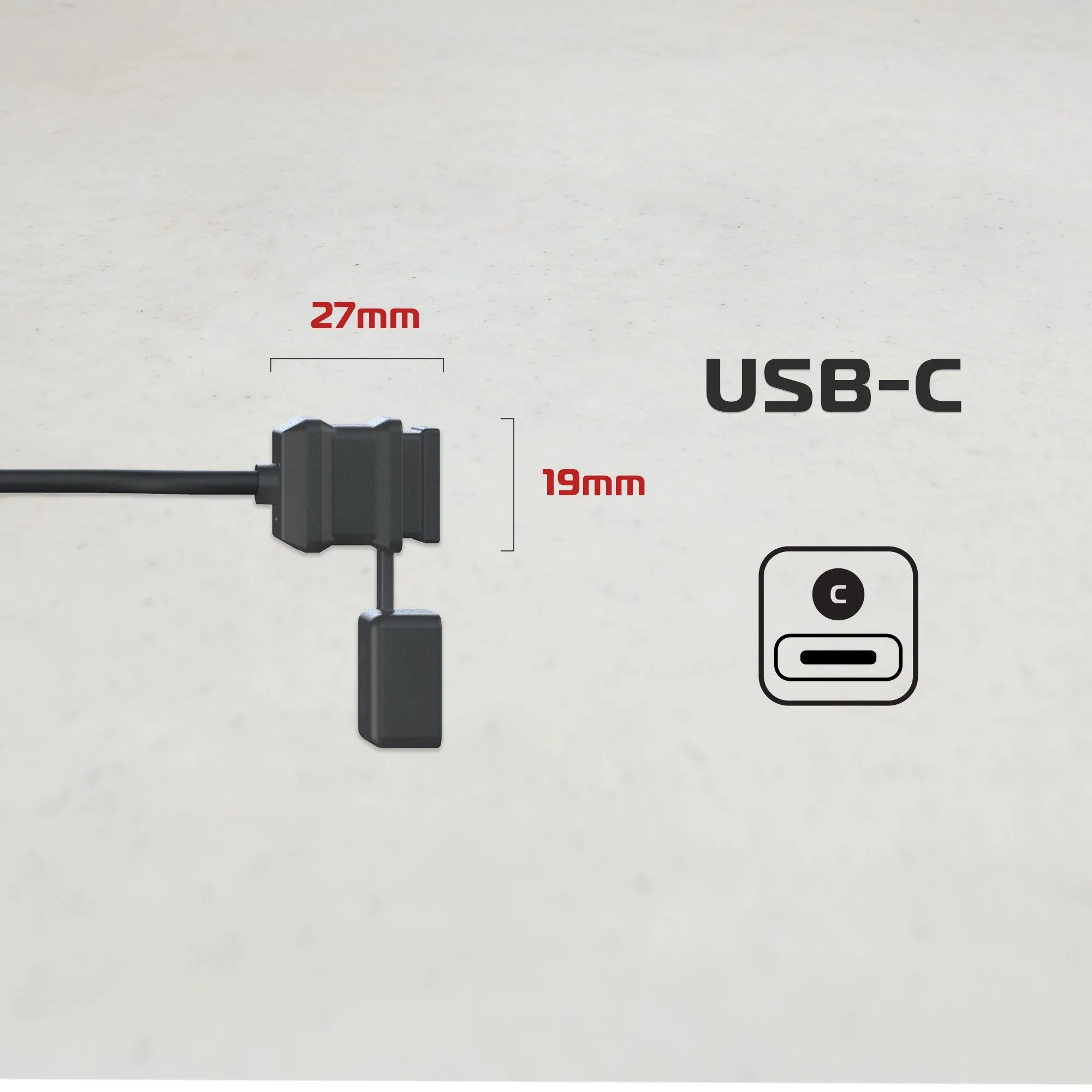 Oxford USB TYPE C 3.0 AMP Motorcycle USB Charger