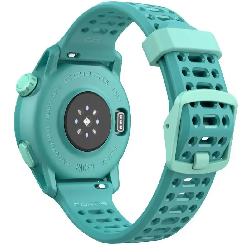 PACE 3 GPS Sport Watch - Silicone Band - Emerald