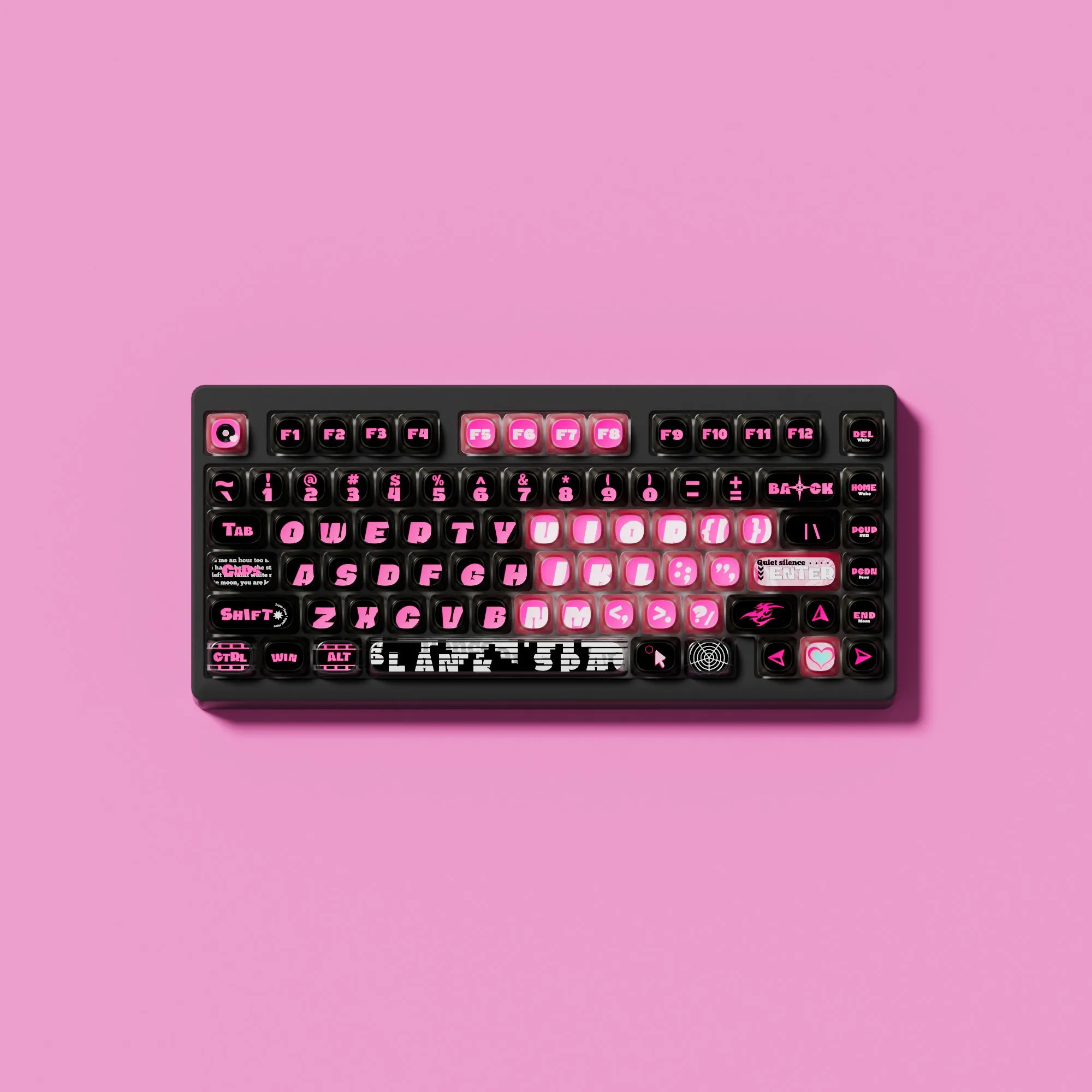 Pink Phantom Keycap Set (139-key)