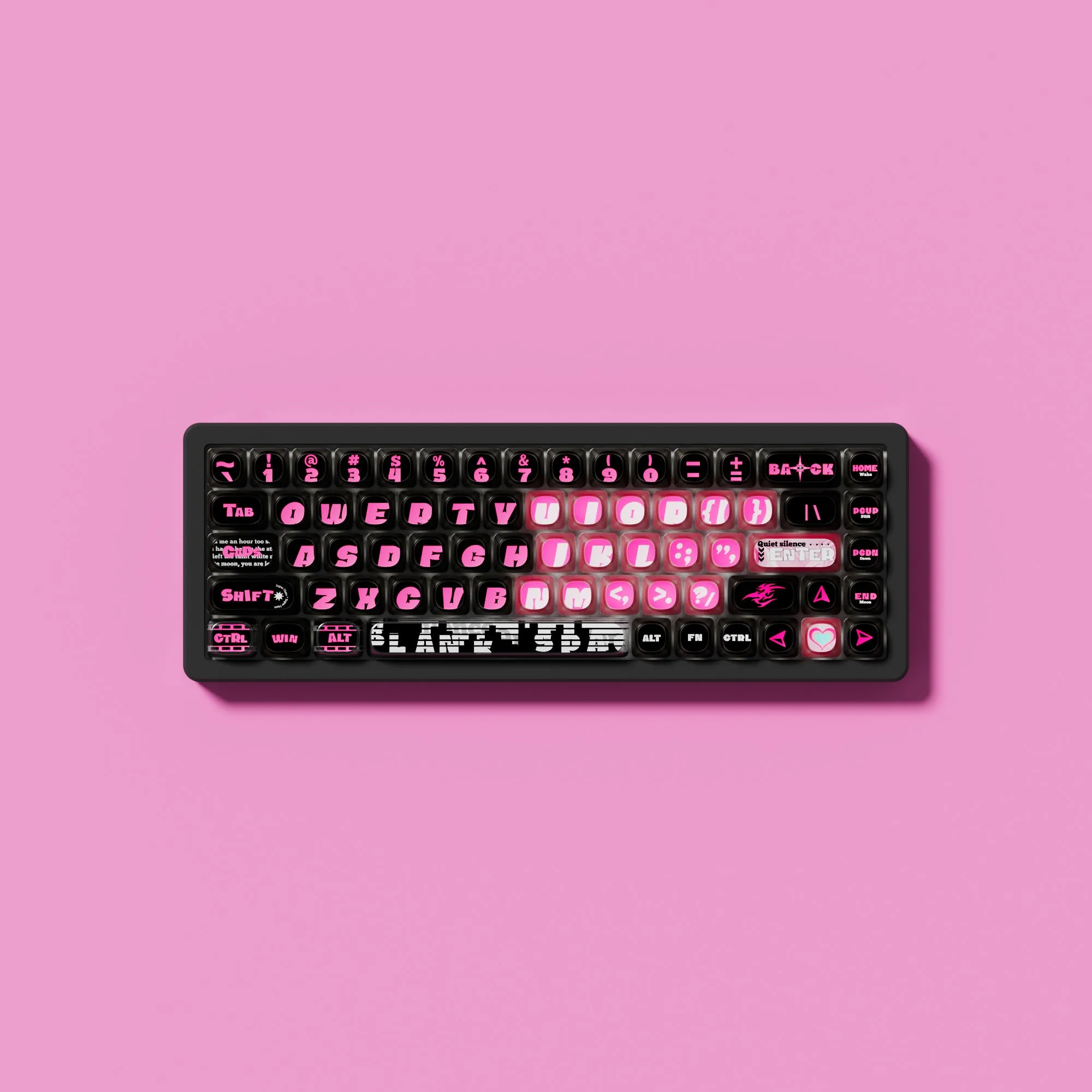 Pink Phantom Keycap Set (139-key)