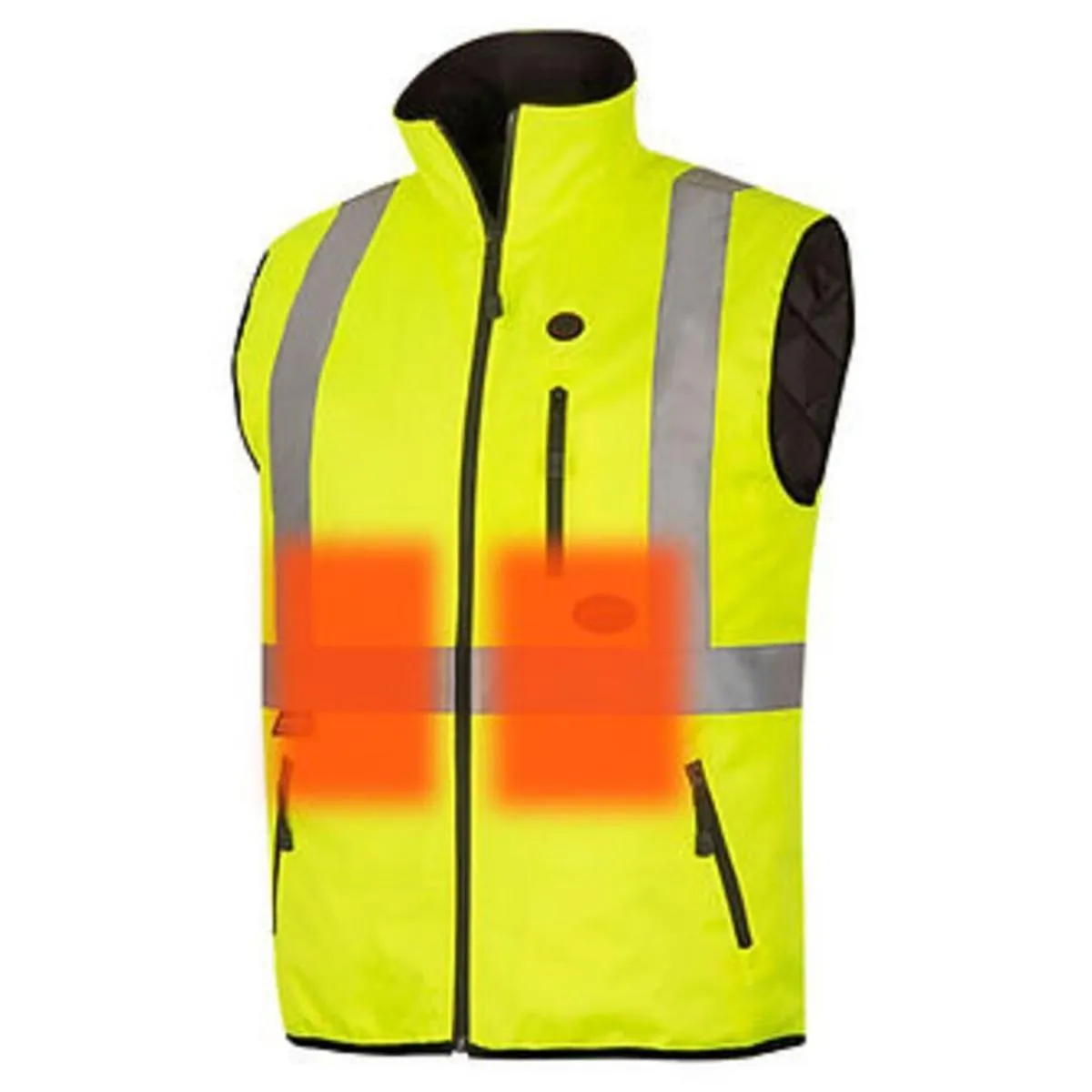 Pioneer Hi-Vis Heated Safety Vest (Vest Only)