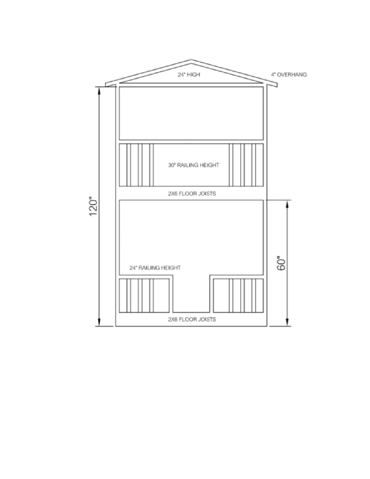 Playhouse Fort DIY Plans - 2 Story Backyard Playground Kids Toys - Build Your Own