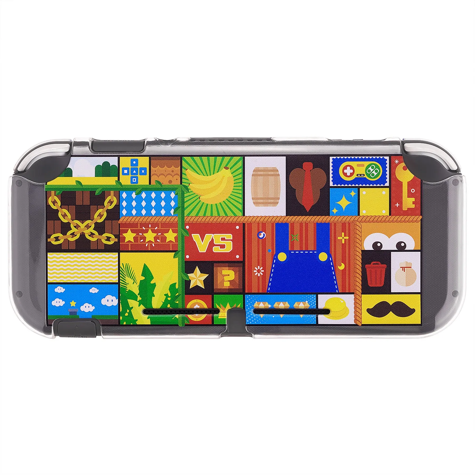 PlayVital Puzzle adventure Custom Protective Case for NS Switch Lite, Soft TPU Slim Case Cover for NS Switch Lite - LTU6034