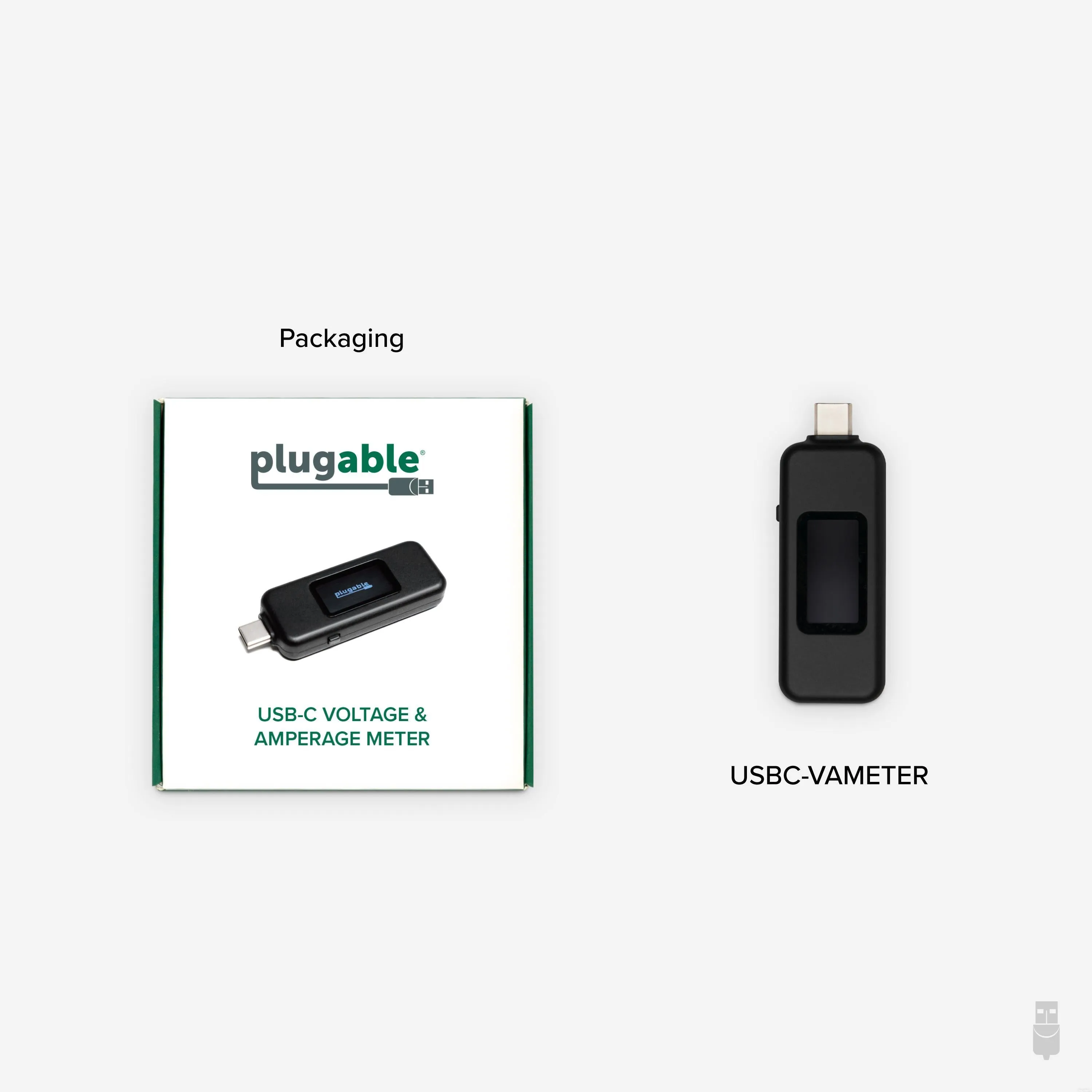 Plugable USB-C Voltage and Amperage Meter