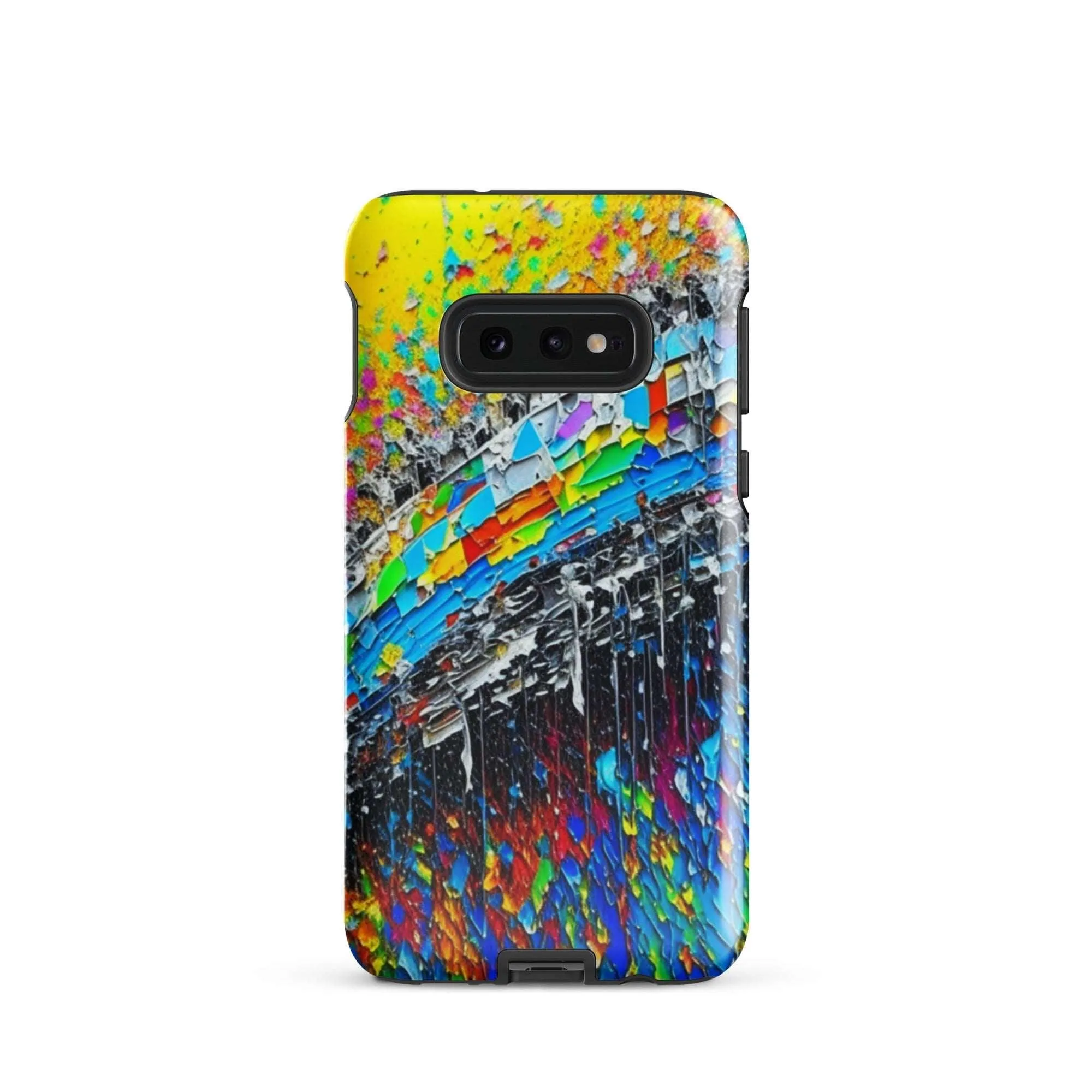 "Color Wave Canvas" Tough Case for Samsung® Phones - Dual Layer Protection