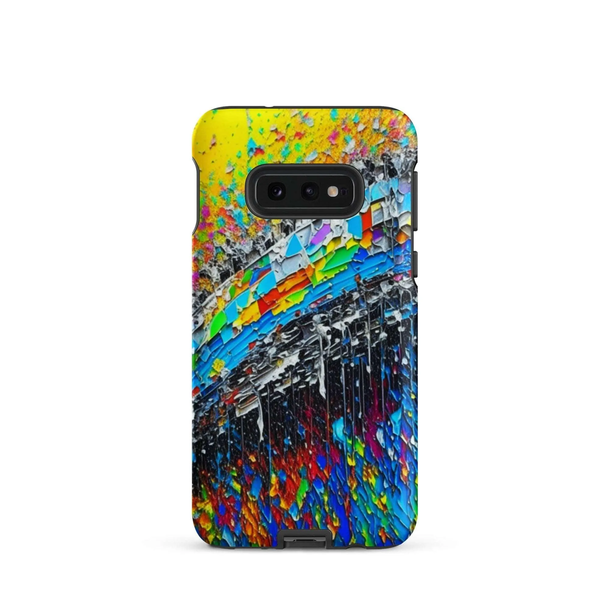 "Color Wave Canvas" Tough Case for Samsung® Phones - Dual Layer Protection