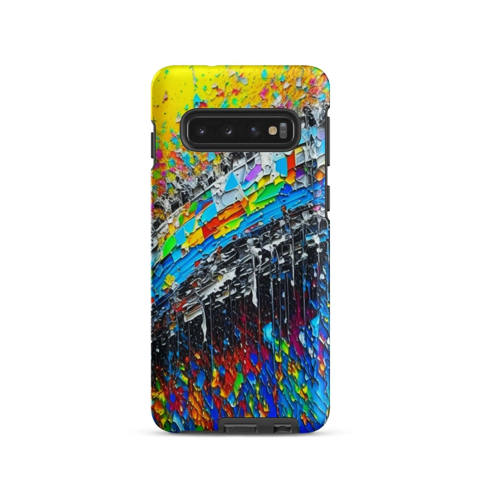 "Color Wave Canvas" Tough Case for Samsung® Phones - Dual Layer Protection