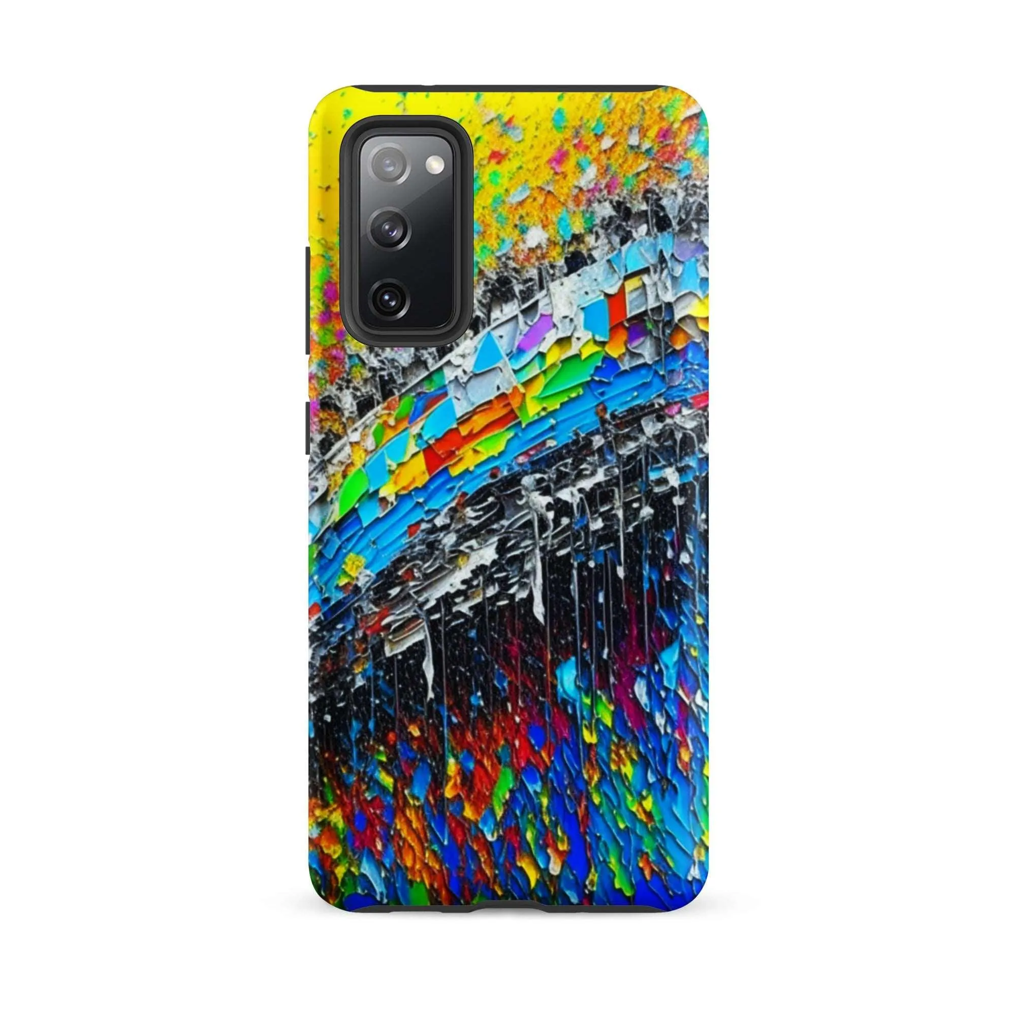 "Color Wave Canvas" Tough Case for Samsung® Phones - Dual Layer Protection