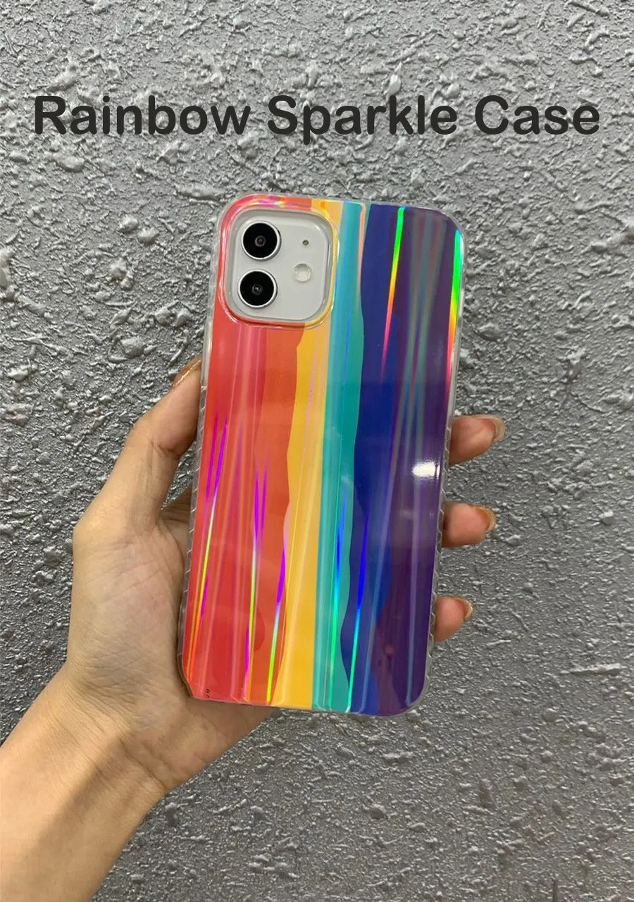 Rainbow Shiny Hard Case For Oppo