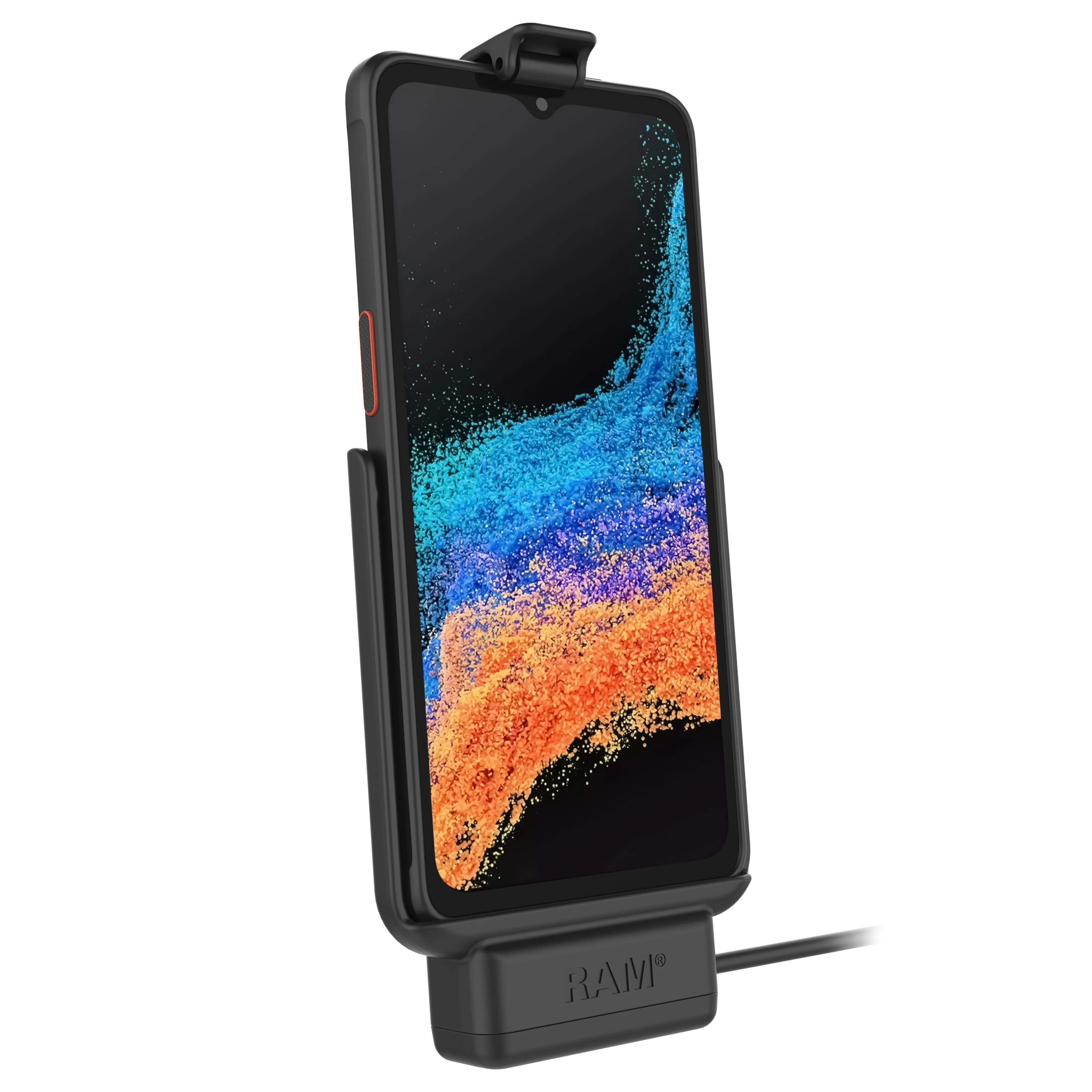 RAM® EZ-Roll'r™ Powered Dock for Samsung XCover6 Pro Without Case