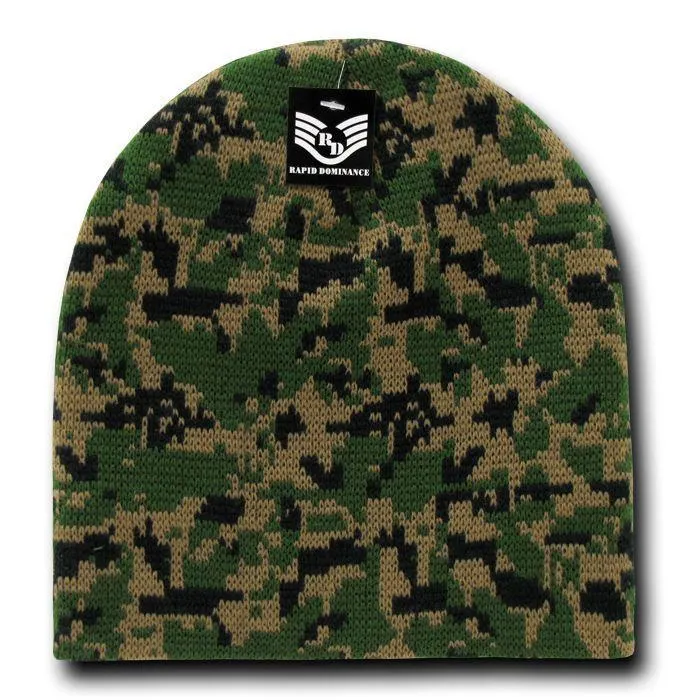 Rapid Dominance Military Camouflage Beanies Knit Watch Gi Jacquard Warm Winter Caps Hats