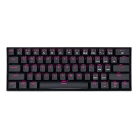 Redragon Dragonborn Wired Mechanical Keyboard Red Led
67Key Design - Black