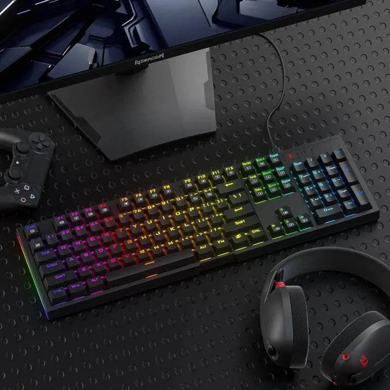 Redragon Mechanical Argo Wired Gaming Keyboard Rd K670 Rgb