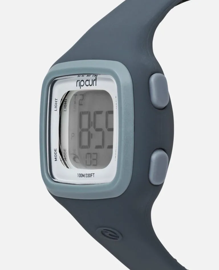 Rip Curl Candy 2 Digital Silicone Watch-Steel Grey