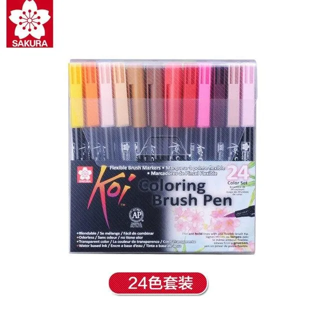 Sakura Koi Coloring Brush Pen Marker Set