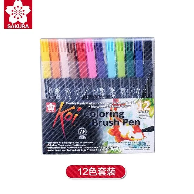 Sakura Koi Coloring Brush Pen Marker Set