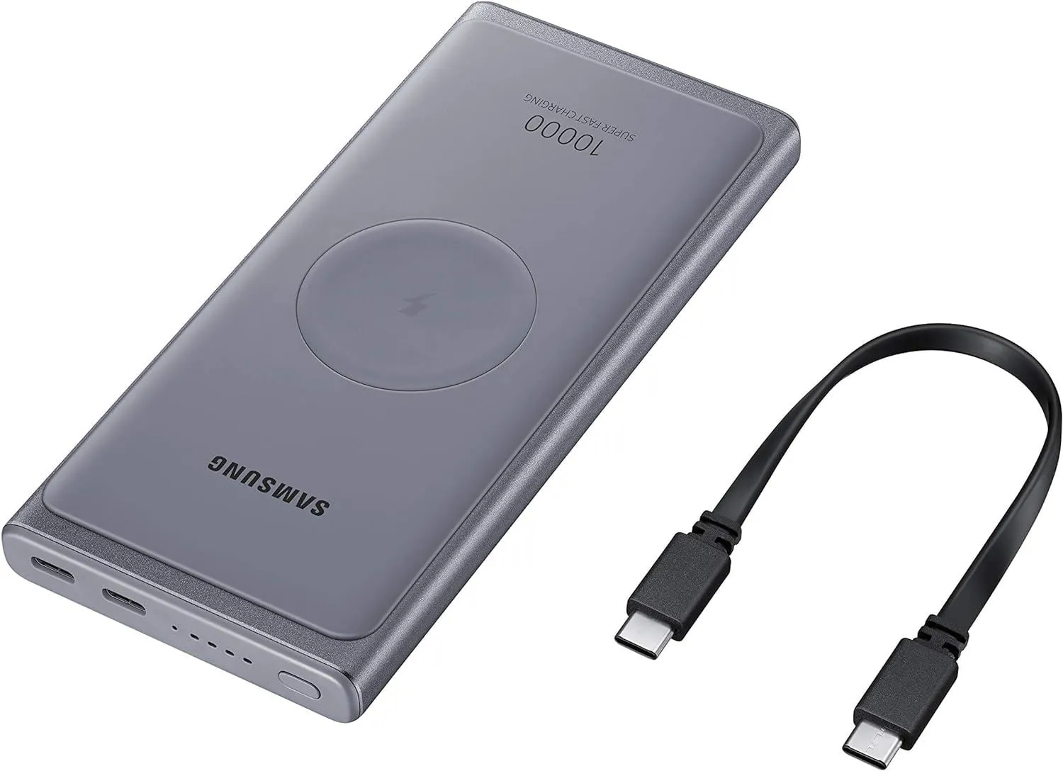 Samsung 25W Grey Dual USB C Wireless Battery Pack 10000 mAh - EB-U3300XJEGEU