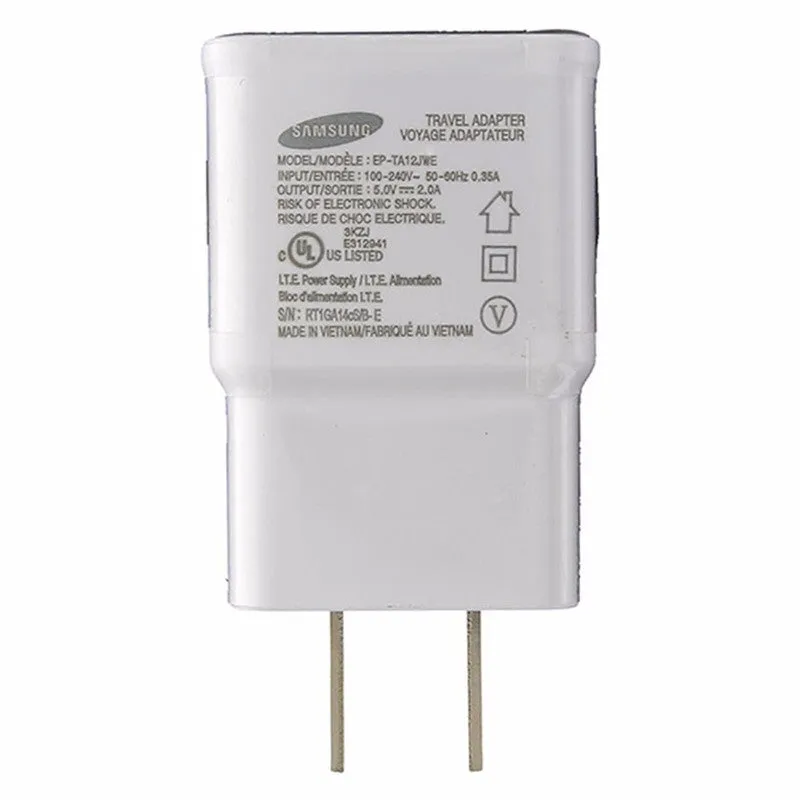 Samsung (EP-TA12JWE) 5V 2A Wall Adapter for USB Devices - White