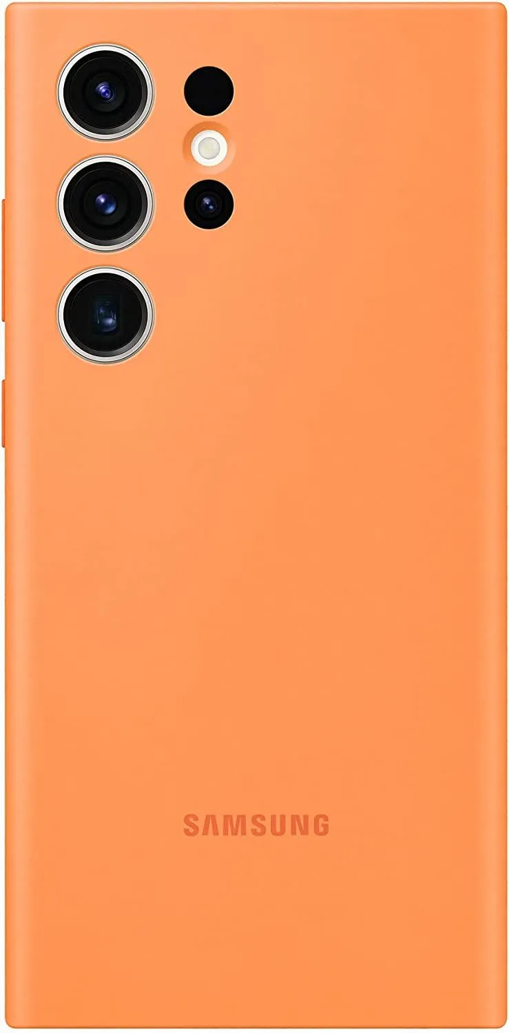 Samsung Galaxy S23 Ultra Silicone Case Orange - EF-PS918TOEGWW