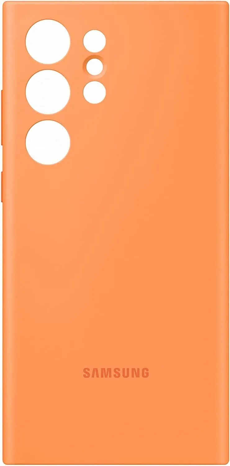 Samsung Galaxy S23 Ultra Silicone Case Orange - EF-PS918TOEGWW