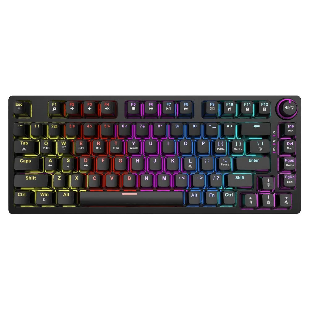 Savio Phenix Wireless Mechanical Keyboard, Gateron Red Pro, Abs