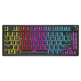 Savio Phenix Wireless Mechanical Keyboard, Gateron Yellow Pro, Pudding