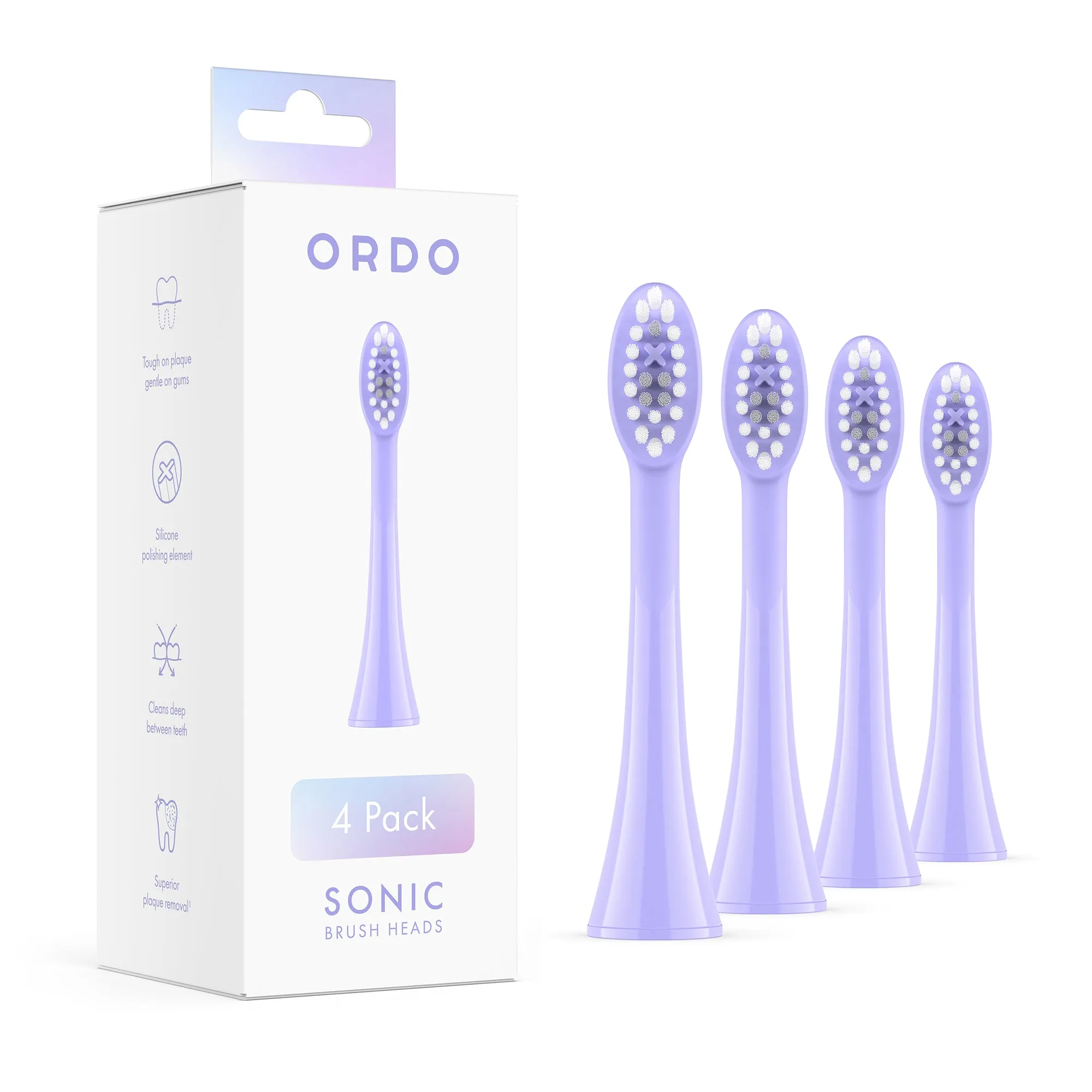 SD - Ordo Sonic Brush Head Pearl Violet | Lavender 4x