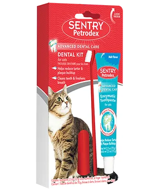 SENTRY Petrodex Dental Care Kit For Cats