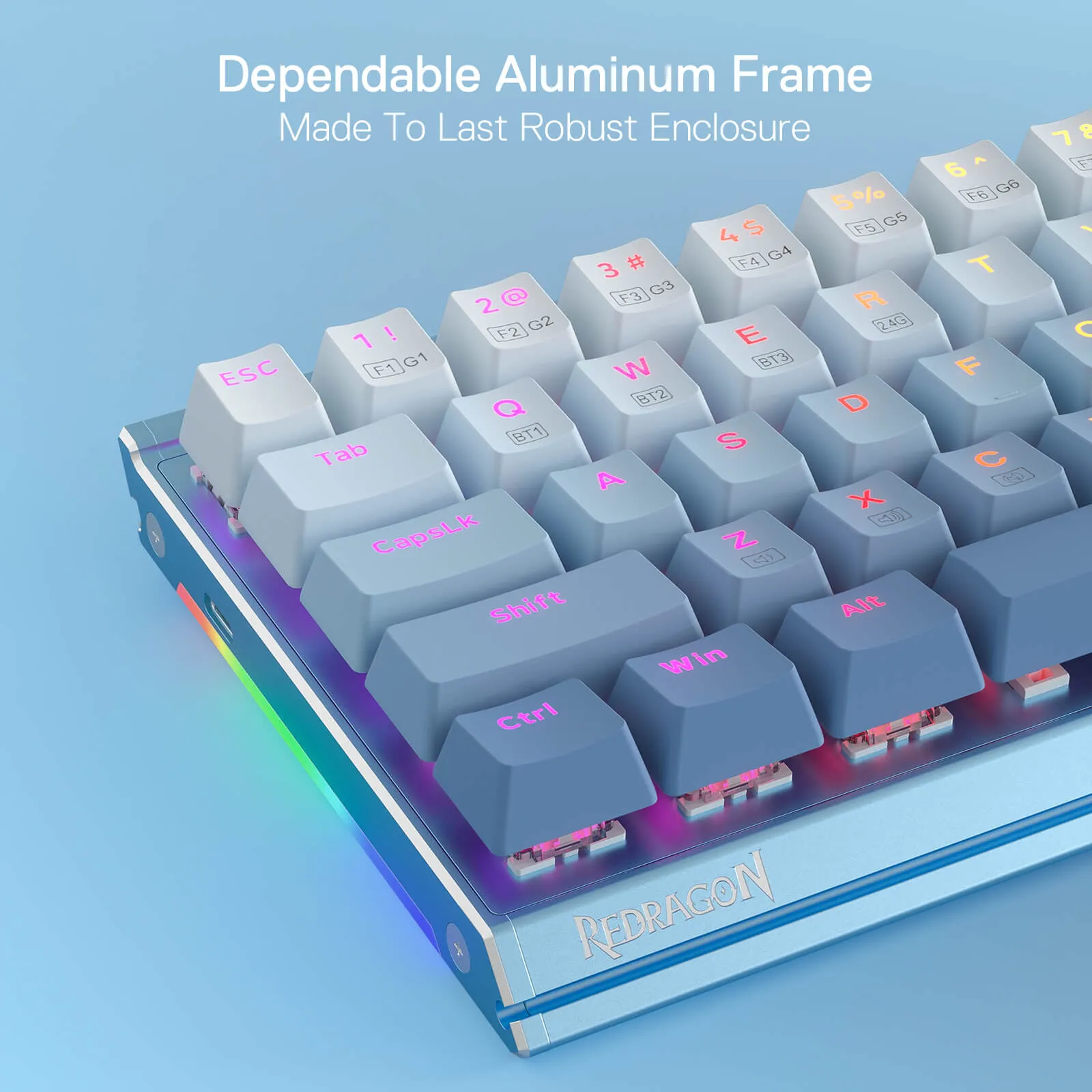 SHACO K641 Wired  Aluminum Keyboard