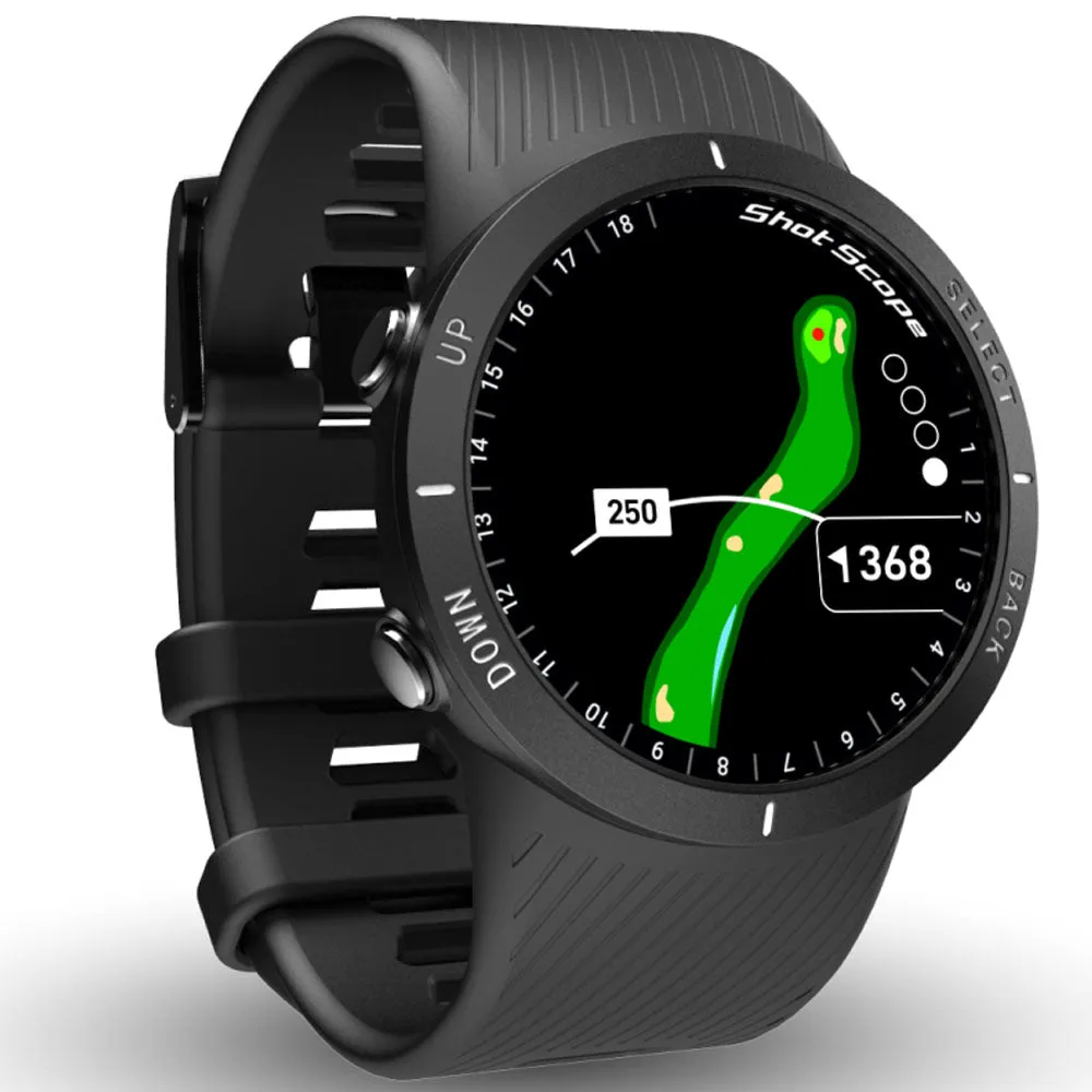 Shot Scope V5 Golf GPS Watch - Black