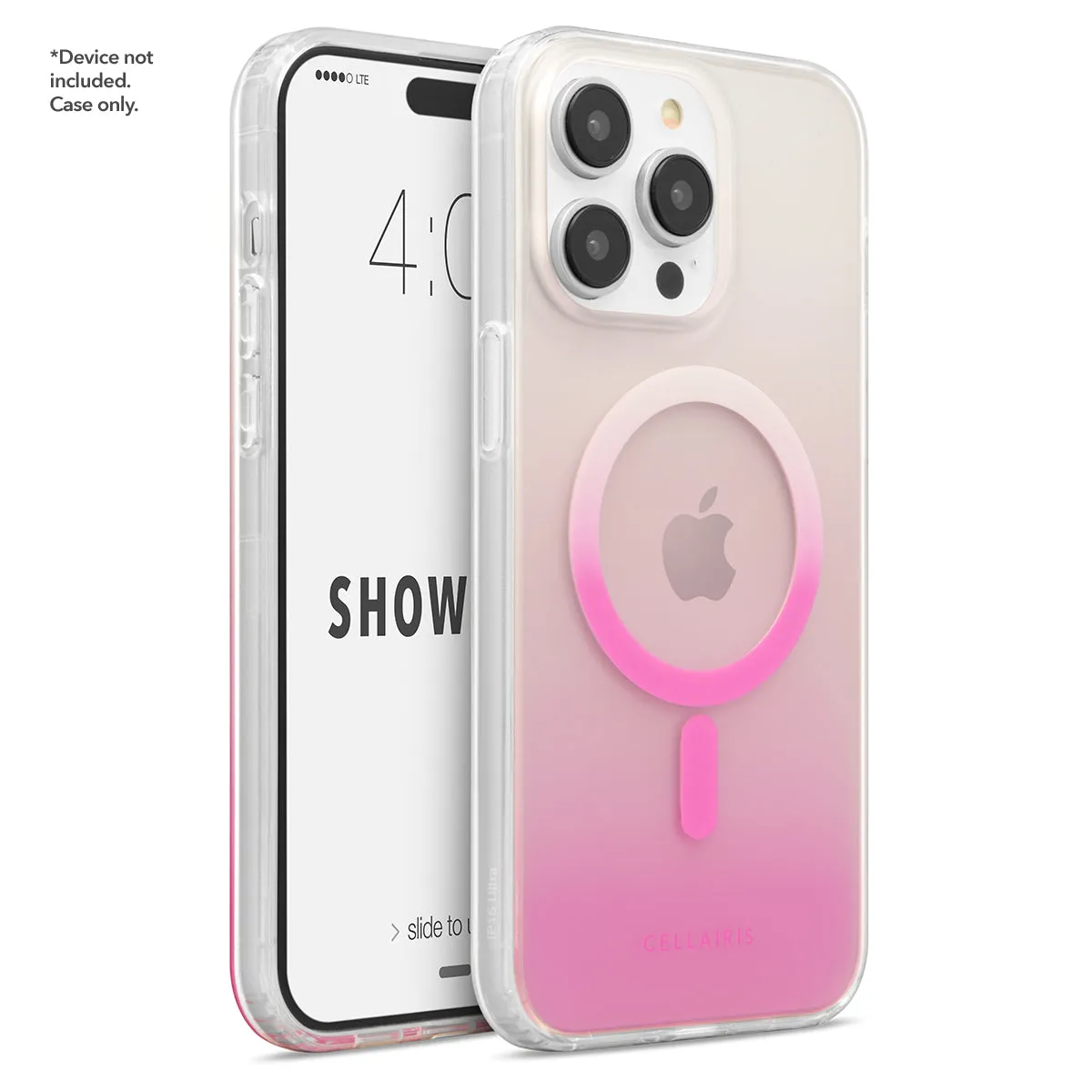 Showcase Ombre - iPhone 15 Pro Max Pink w/ MagSafe Case