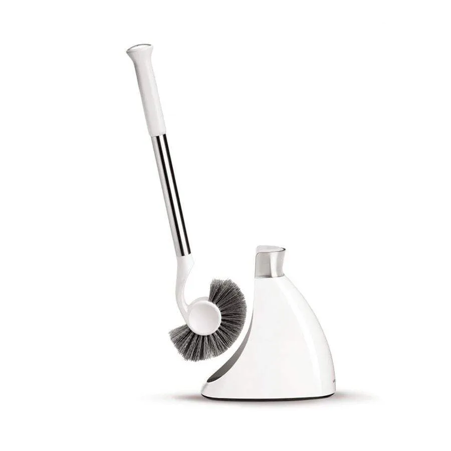 Simple Human Slim White Toilet Brush