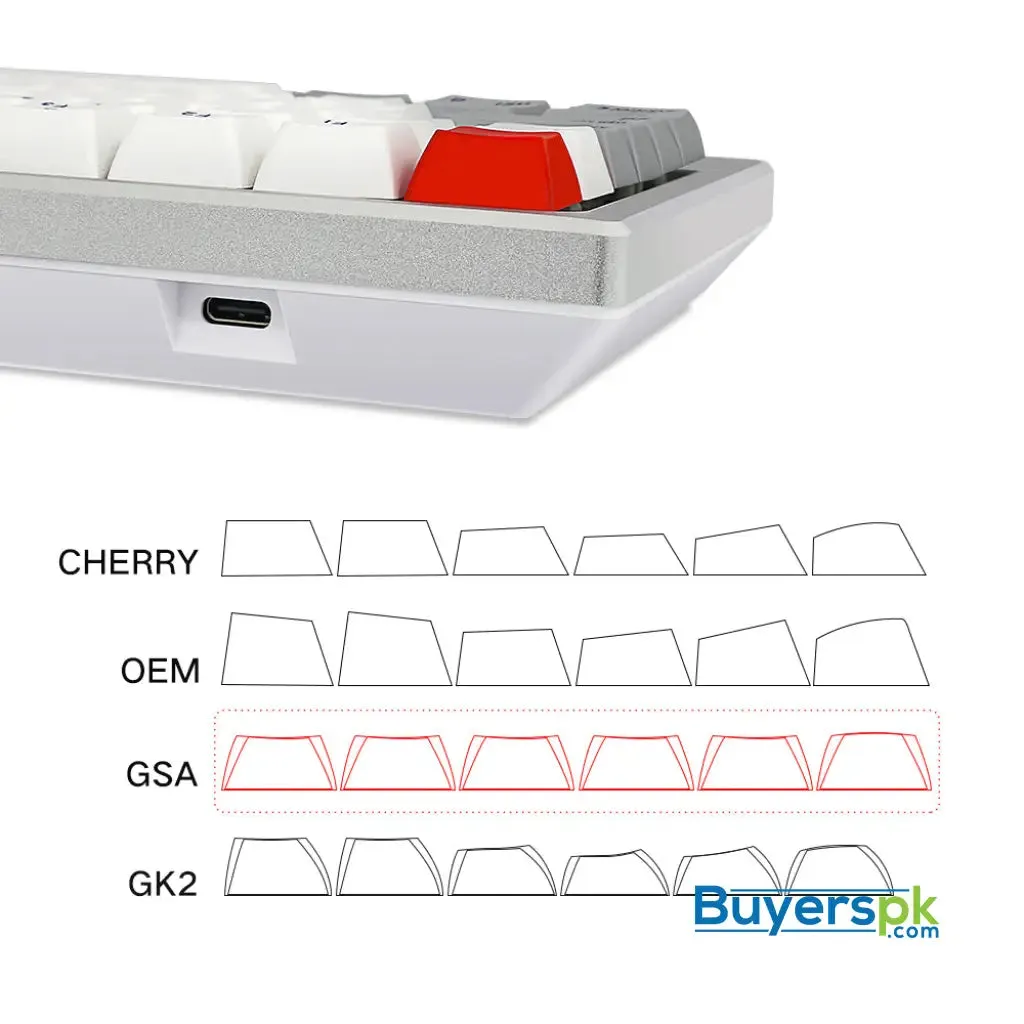 Sk84s Retro (pbt Keycaps) Switches: Red